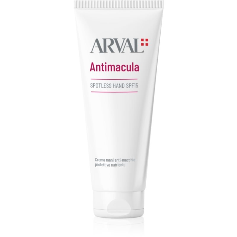 Arval Antimacula Spotless Hand SPF 15 подхранващ крем за ръце - Грижа за тяло - Сравни цени от 1 магазин с безплатна доставка