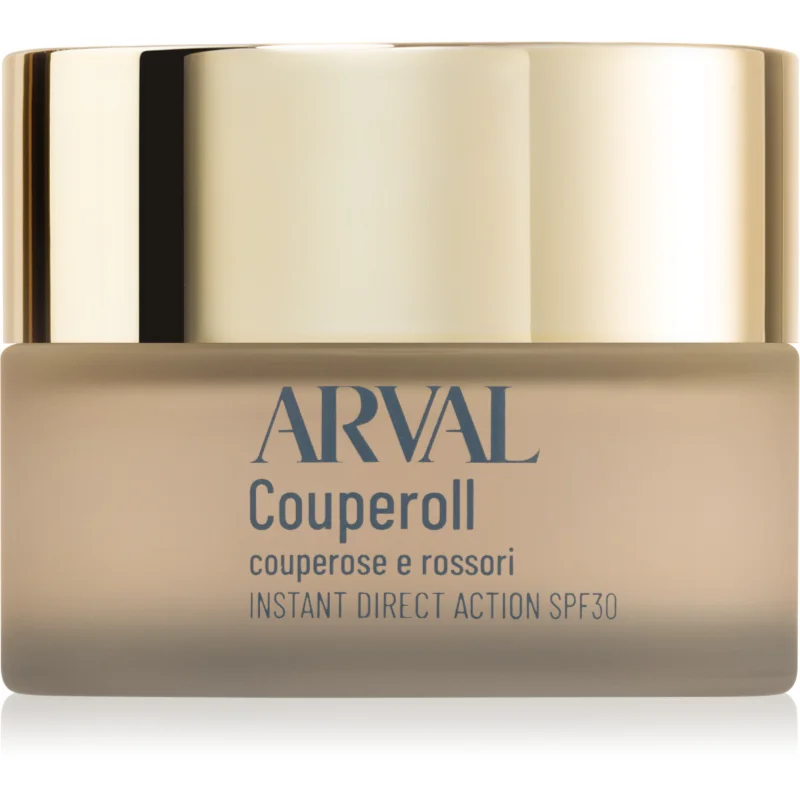 Arval Couperoll Instant Direct Action SPF30 успокояващ крем за чувствителна кожа, склонна към зачервяване - Грижа за лице - Сравни цени от 1 магазин с безплатна доставка