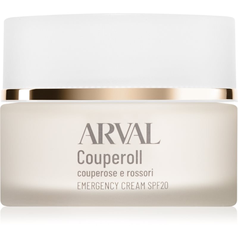 Arval Couperoll Emergency Cream SPF20 крем за редуциране на зачервявания - Грижа за тяло - Сравни цени от 1 магазин с безплатна доставка