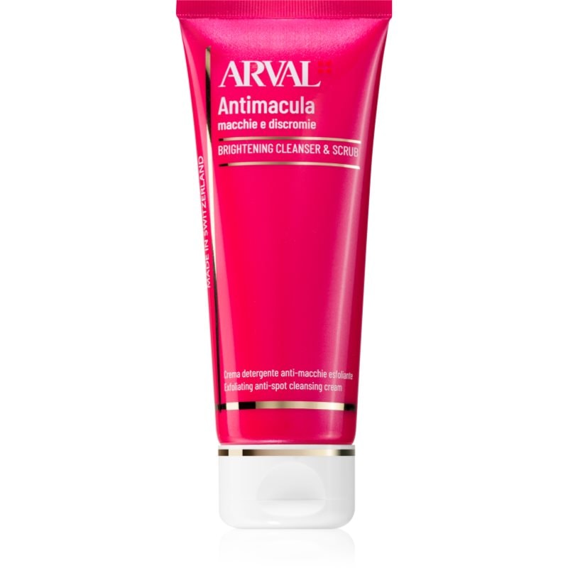 Arval Antimacula Brightening Cleanser & Scrub почистващ пилинг крем за озаряване на лицето - Грижа за лице - Сравни цени от 1 магазин с безплатна доставка