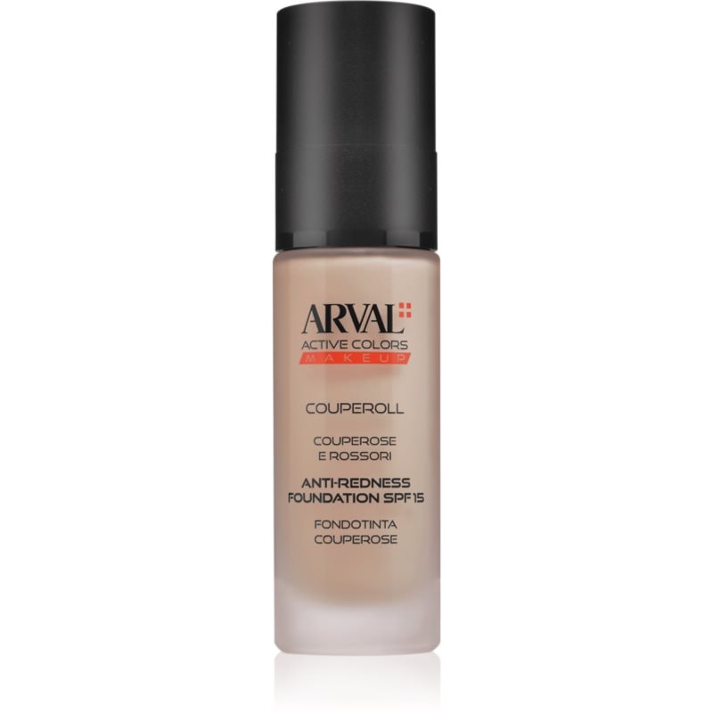 Arval Couperoll Anti-redness foundation SPF15 фон дьо тен SPF 15 02 Pink Beige - Грим - Сравни цени от 1 магазин с безплатна доставка