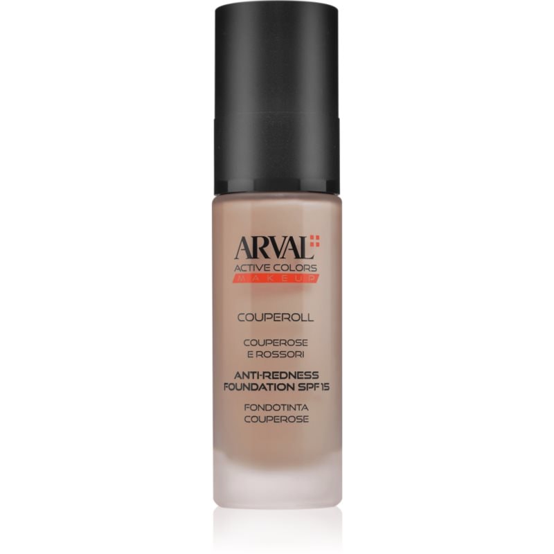Arval Couperoll Anti-redness foundation SPF15 фон дьо тен SPF 15 03 Dark Beige - Грим - Сравни цени от 1 магазин с безплатна доставка