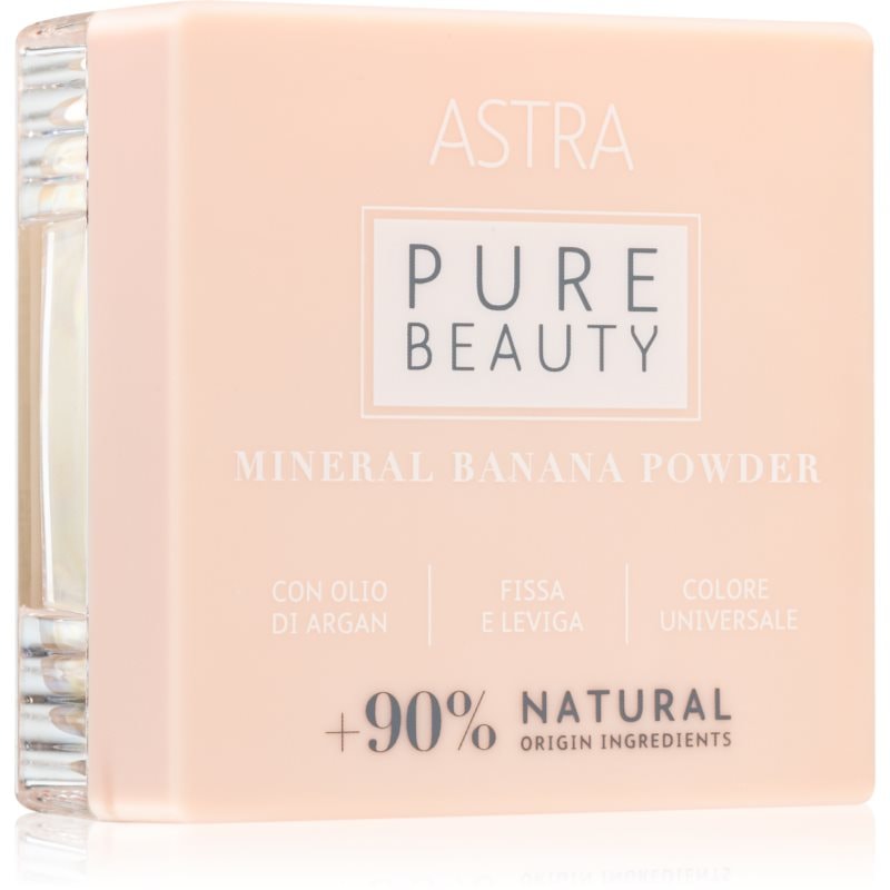 Astra Make-up Pure Beauty Mineral Banana Powder насипна минерална пудра - Грим - Сравни цени от 1 магазин с безплатна доставка