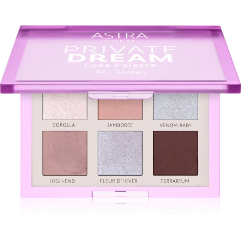 Astra Make-up Private Dream Palette палитра сенки за очи - Грим - Сравни цени от 1 магазин с безплатна доставка