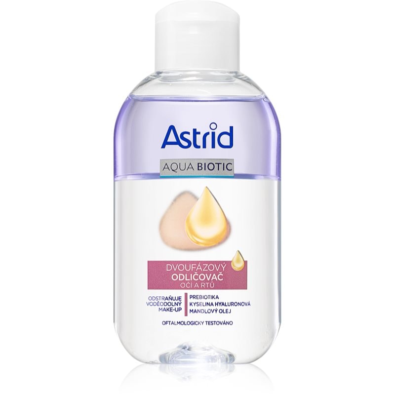 Astrid Aqua Biotic двуфазен продукт за премахване на грим от очите и устните - Грижа за лице - Сравни цени от 1 магазин с безплатна доставка