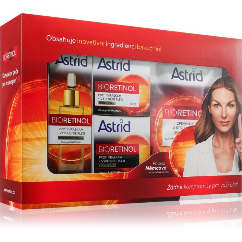 Astrid Bioretinol Set подаръчен комплект за зряла кожа - Комплект - Сравни цени от 1 магазин с безплатна доставка