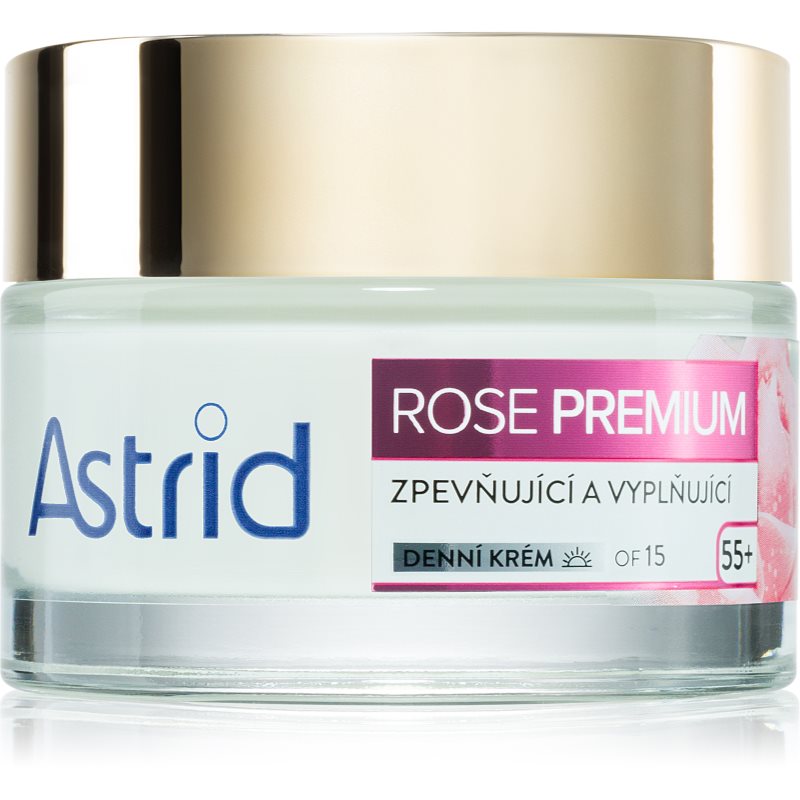 Astrid Astrid Rose Premium стягащ дневен крем SPF 15 за жени - Женски парфюм 50мл - Сравни цени от 1 магазин с безплатна доставка