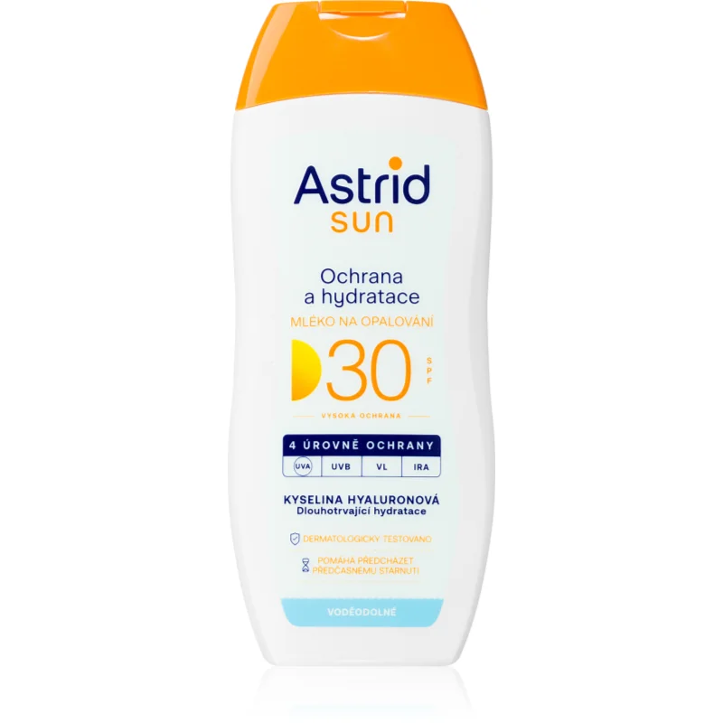 Astrid Sun мляко за загар SPF 30 с висока UV защита