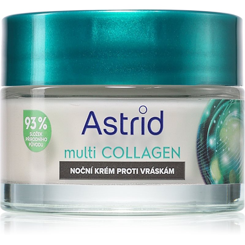 Astrid Multicollagen нощен крем против бръчки - Грижа за лице - Сравни цени от 1 магазин с безплатна доставка