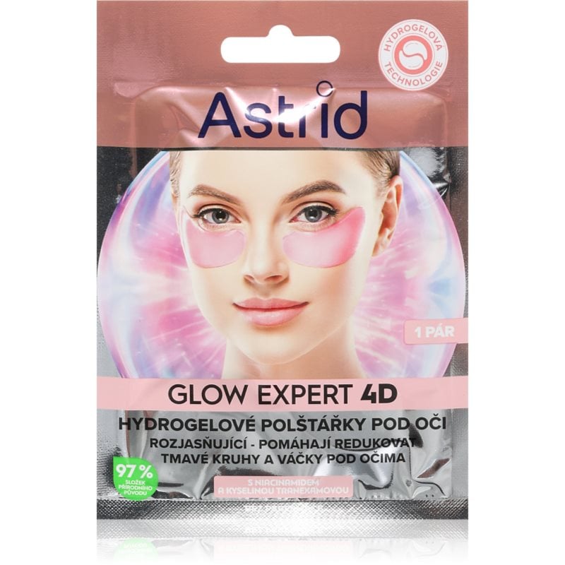 Astrid Glow Expert маска за очи против бръчки, фоликули и тъмни кръгове