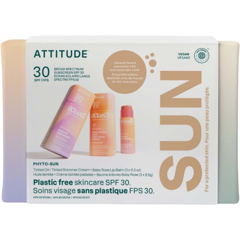 Attitude Attitude Oceanly Sun комплект SPF 30 за жени - Дамски парфюм - Сравни цени от 1 магазин с безплатна доставка