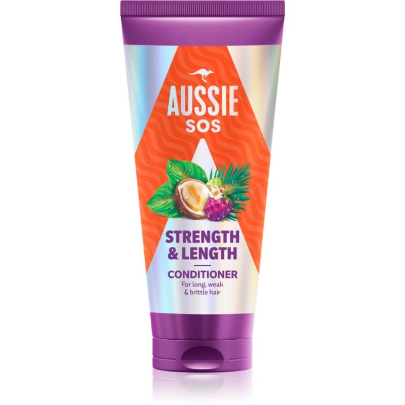Aussie Aussie SOS Strength & Length подсилващ балсам за дълга коса - Унисекс парфюм 200мл - Сравни цени от 1 магазин с безплатна доставка