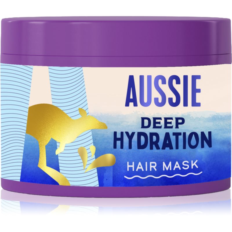 Aussie Aussie Deep Hydration Hair Mask интензивна хидратираща маска за суха и увредена коса - Унисекс парфюм 500мл - Сравни цени от 1 магазин с безплатна доставка
