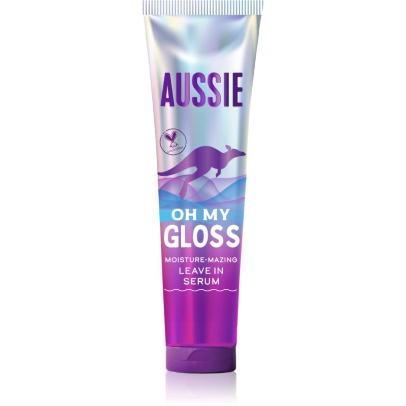 Aussie Oh My Gloss Leave In Serum серум без отмиване за хидратация и блясък - Грижа за коса - Сравни цени от 1 магазин с безплатна доставка