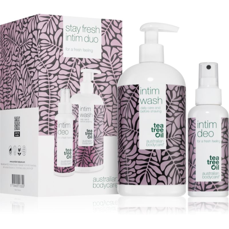 Australian Bodycare Stay Fresh Intim Duo подаръчен комплект за интимна хигиена - Комплект - Сравни цени от 1 магазин с безплатна доставка