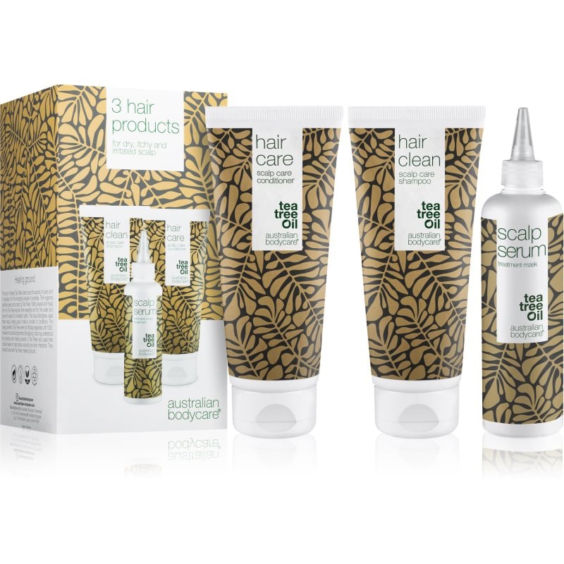 Australian Bodycare 3 Hair Products комплект за суха и сърбяща кожа на главата - Комплект - Сравни цени от 1 магазин с безплатна доставка