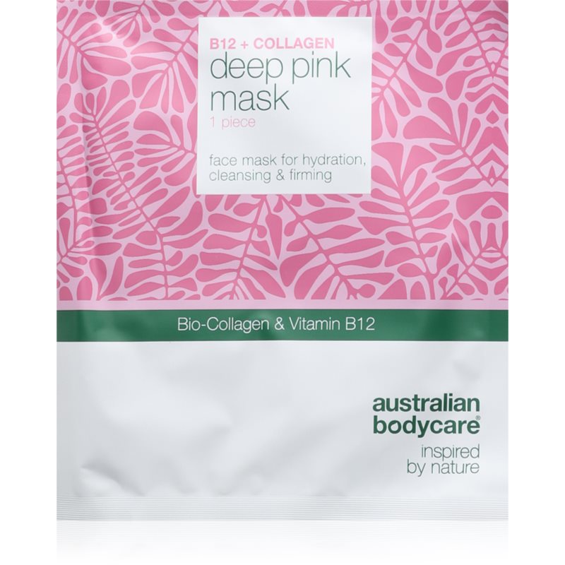 Australian Bodycare B12 + Collagen платнена маска за хидратиране и изпъване на кожата - Грижа за лице - Сравни цени от 1 магазин с безплатна доставка