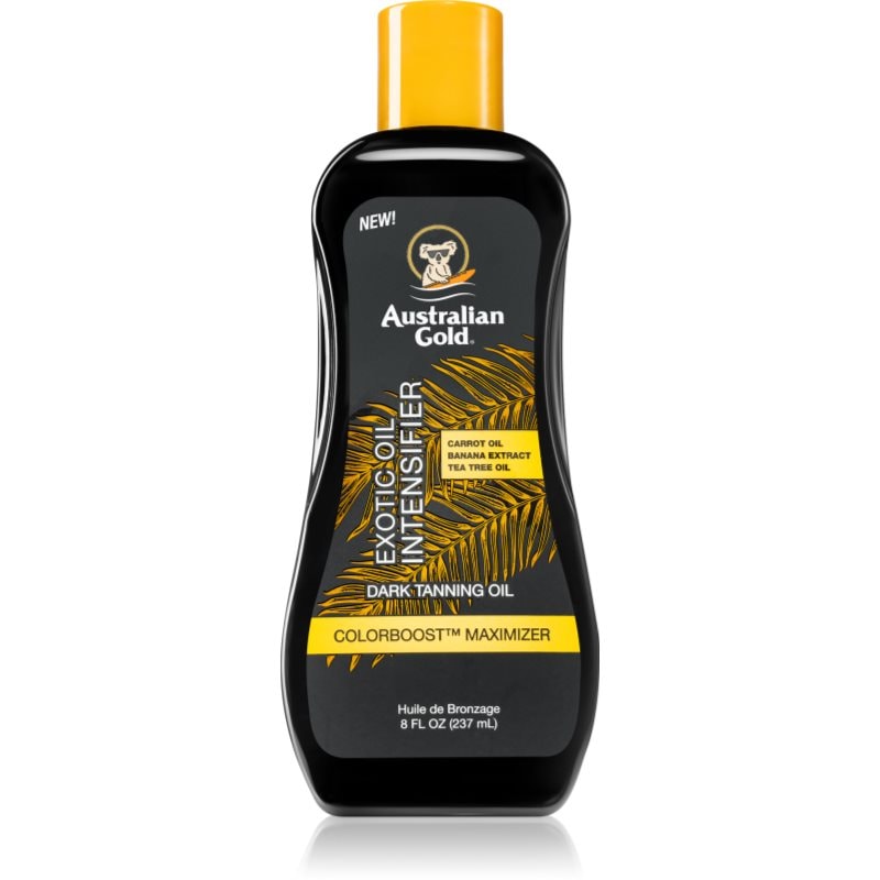 Australian Gold Exotic Intensifier подхранващо масло за красив загар и здрава кожа - Грижа за тяло - Сравни цени от 1 магазин с безплатна доставка