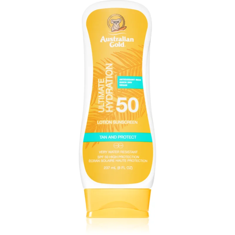 Australian Gold Lotion Sunscreen защитна грижа против слънчеви лъчи SPF 50 - Грижа за тяло - Сравни цени от 1 магазин с безплатна доставка