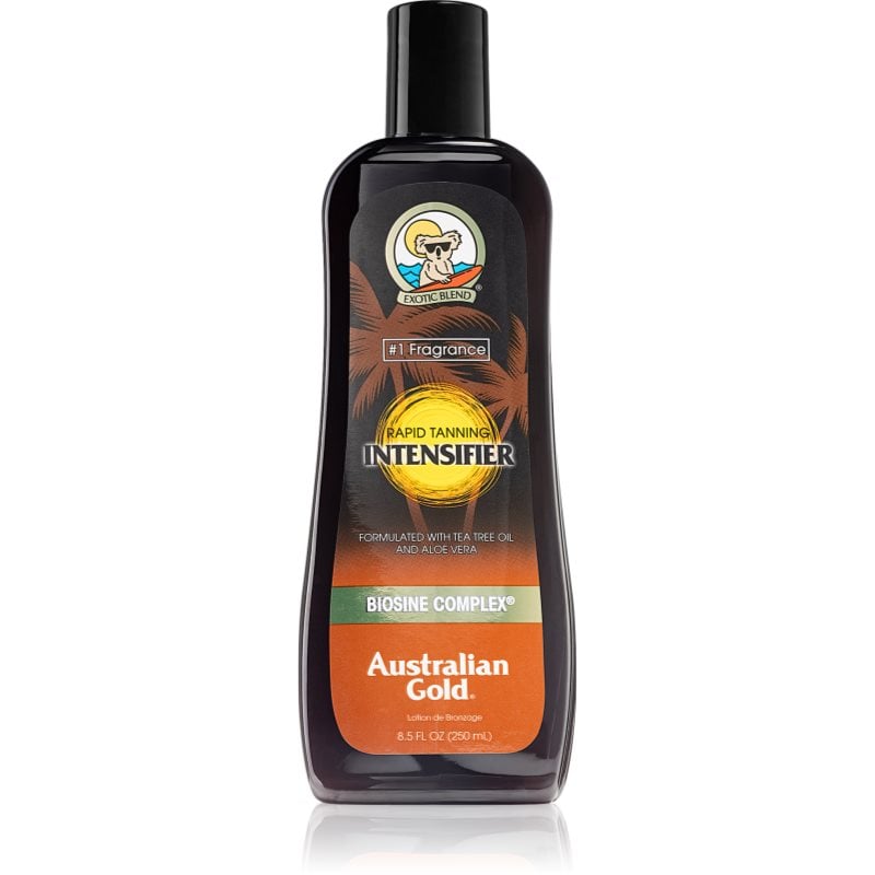 Australian Gold Rapid Tanning Intensifier тоалетно мляко за тяло за ускоряване на тена