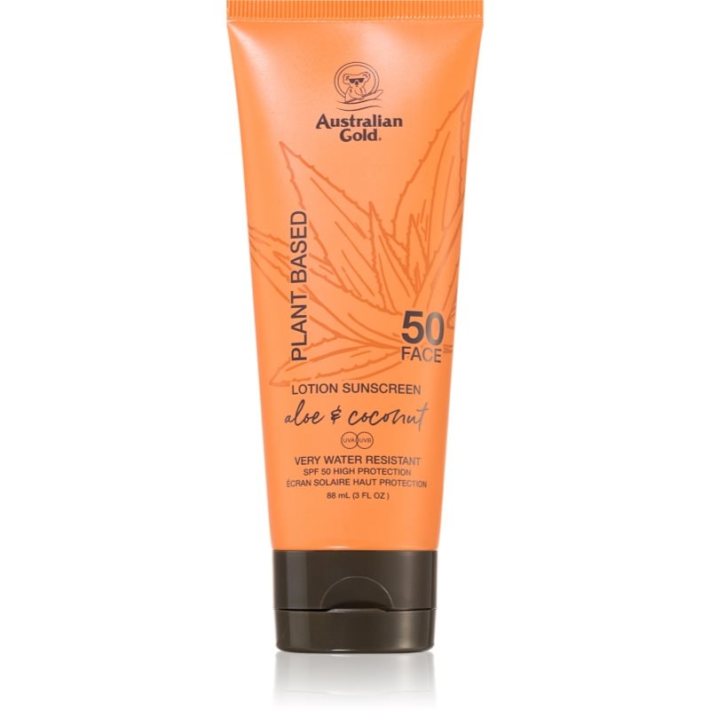 Australian Gold Plant Based защитен крем за лице SPF 50 - Грижа за лице - Сравни цени от 1 магазин с безплатна доставка