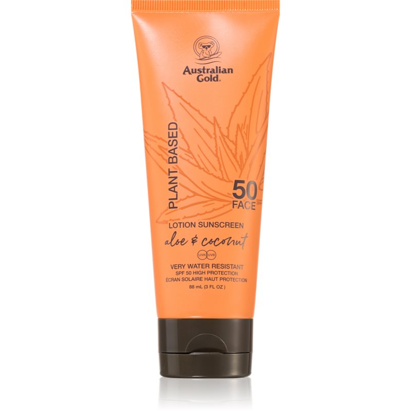 Australian Gold Plant Based защитен крем за лице SPF 50 - Грижа за лице - Сравни цени от 1 магазин с безплатна доставка