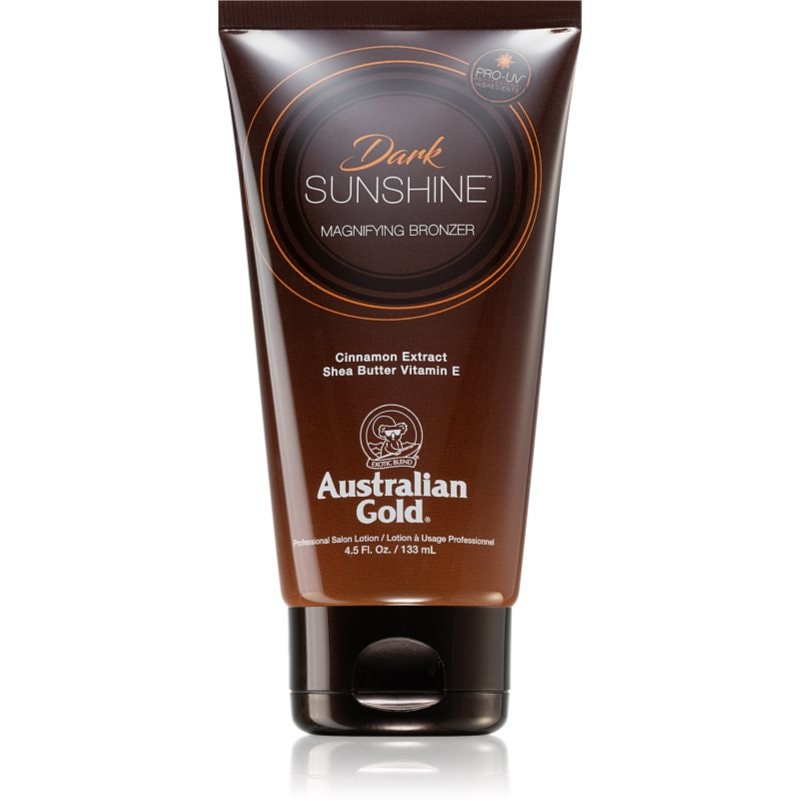 Australian Gold Dark Sunshine бронзиращо мляко за интензивен загар - Грижа за тяло - Сравни цени от 1 магазин с безплатна доставка