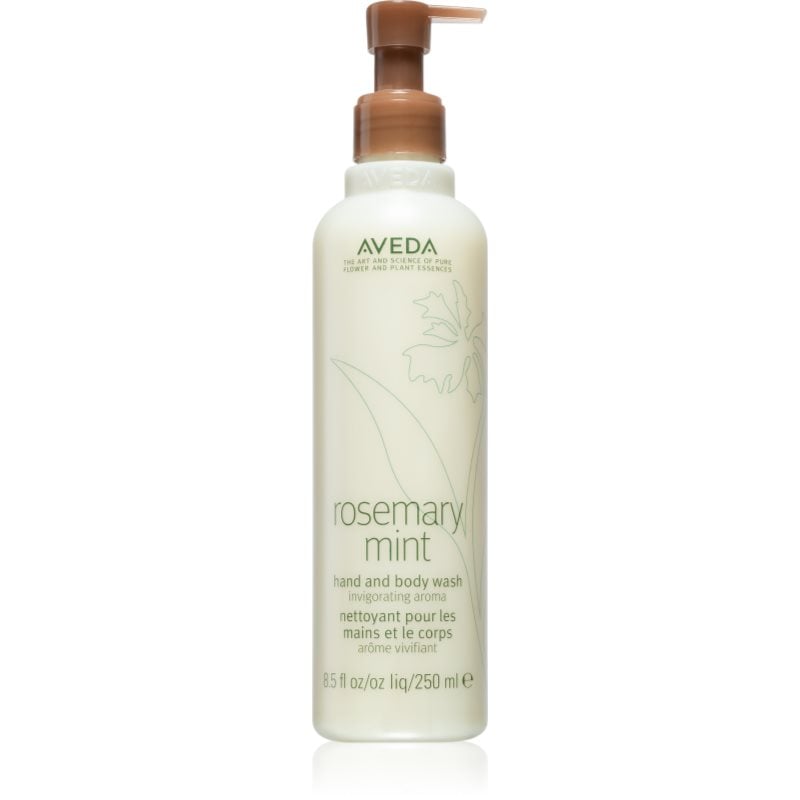 Aveda Rosemary Mint Hand and Body Wash нежен сапун за ръце и тяло