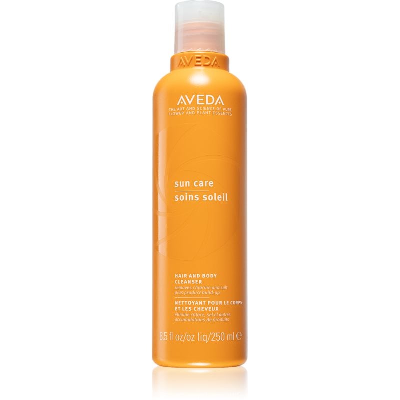 Aveda Sun Care Hair and Body Cleanser шампоан и душ гел 2 в 1 за коса увредена от слънце, хлор и солна вода
