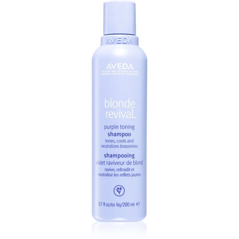Aveda Blonde Revival™ Purple Toning Shampoo лилав тониращ шампоан за изрусена коса или коса с кичури
