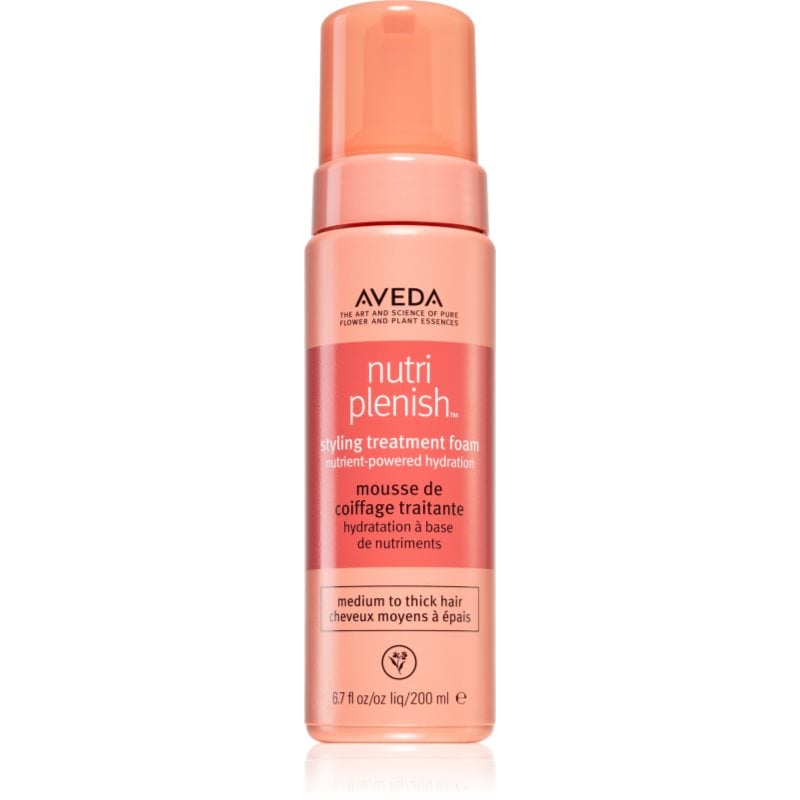 Aveda Nutriplenish™ Styling Treatment Foam стилизираща пяна за хидратация и блясък