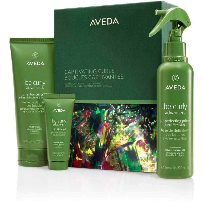 Aveda Holiday Captivating Curls Be Curly Advanced™ Styling Essentials коледен подаръчен комплект за къдрава коса - Комплект - Сравни цени от 1 магазин с безплатна доставка