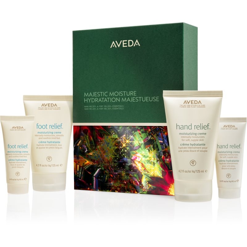 Aveda Holiday Majestic Moisture Hand Relief™ & Foot Relief™ коледен подаръчен комплект за ръце и крака - Комплект - Сравни цени от 1 магазин с безплатна доставка