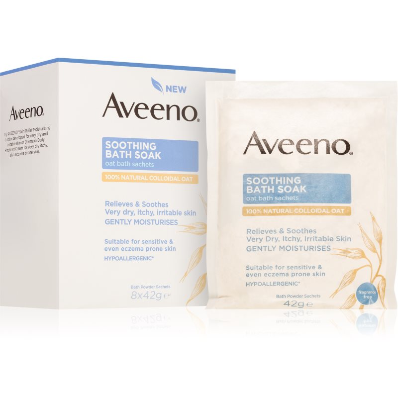 Aveeno Aveeno Soothing Bath Soak пудра за вана 8x42 гр. - Унисекс парфюм 42мл - Сравни цени от 1 магазин с безплатна доставка