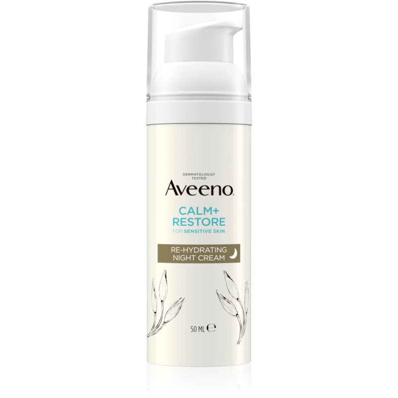Aveeno Calm + Restore хидратиращ нощен крем