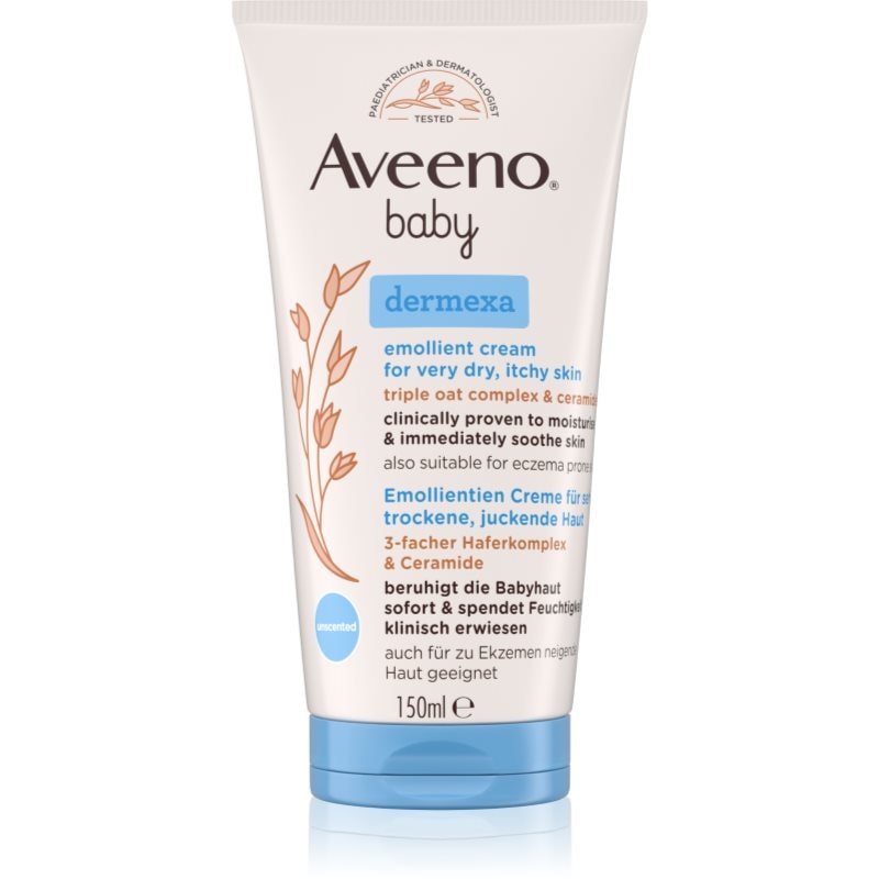 Aveeno Baby Dermexa Емолиентен крем - За деца - Сравни цени от 1 магазин с безплатна доставка