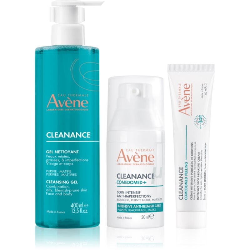 Avène Bundle Cleanance комплект за перфектно почистена кожа - Комплект - Сравни цени от 1 магазин с безплатна доставка