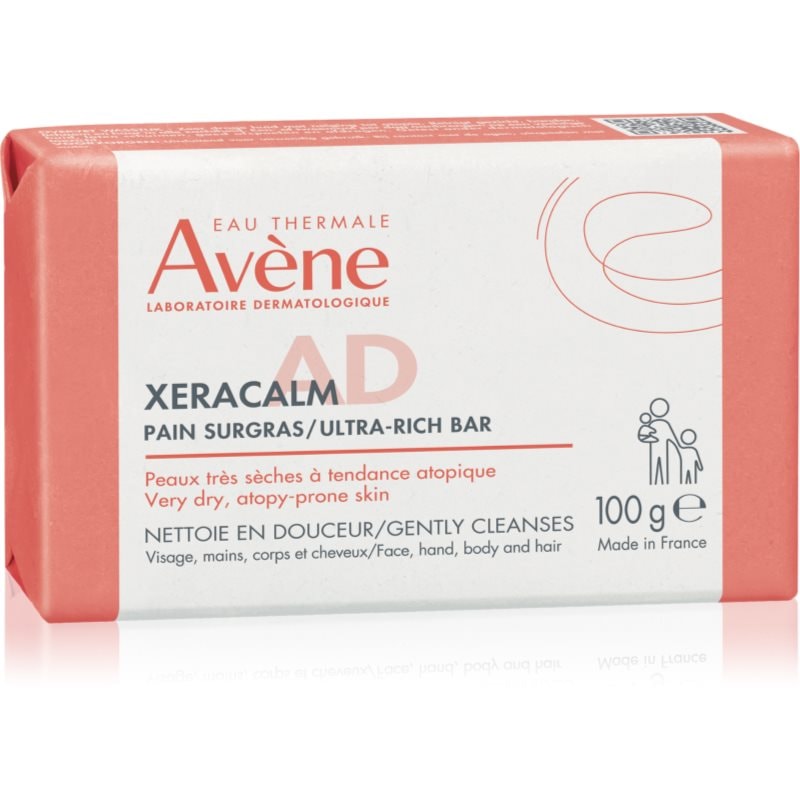 Avène XeraCalm A.D. Ultra-Rich Bar ултра подхранващо почистващо кубче за суха към атопична кожа - Грижа за лице - Сравни цени от 1 магазин с безплатна доставка