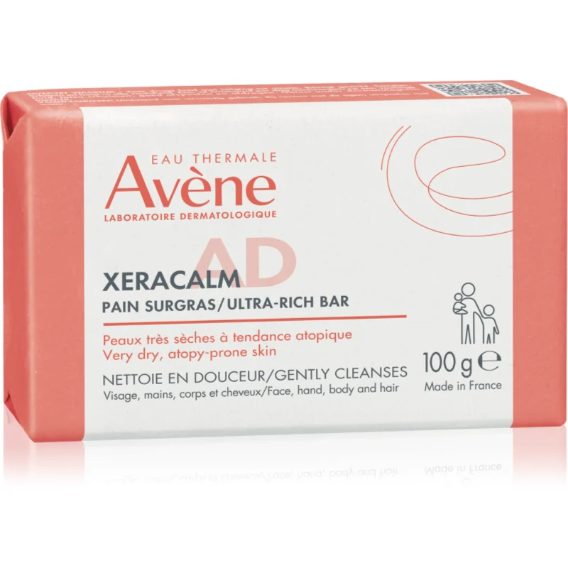 Avène XeraCalm A.D. Ultra-Rich Bar ултра подхранващо почистващо кубче за суха към атопична кожа - Грижа за лице - Сравни цени от 1 магазин с безплатна доставка