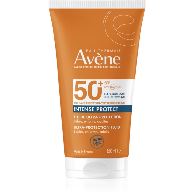 Avène Sun Intense Protect Ultra Water-Resistant Fluid защитен флуид SPF 50+ - Грижа за тяло - Сравни цени от 1 магазин с безплатна доставка