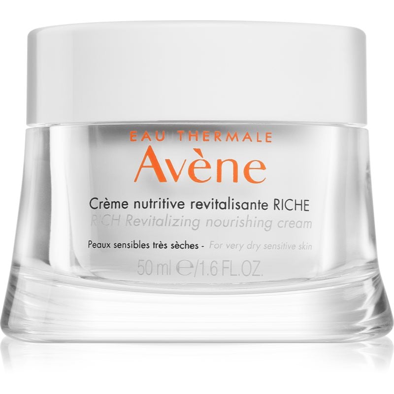 Avène Les Essentiels Rich Revitalizing Nourishing Cream огатен крем за много суха и чувствителна кожа
