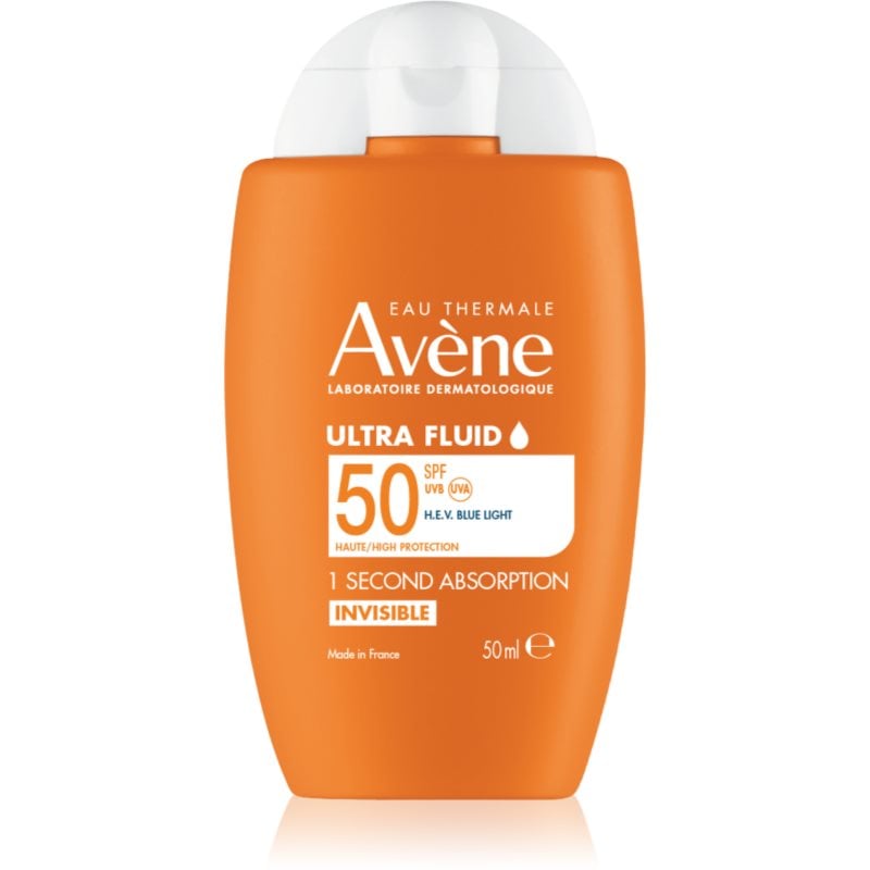 Avène Sun Ultra Fluid Invisible лек защитен флуид SPF 50
