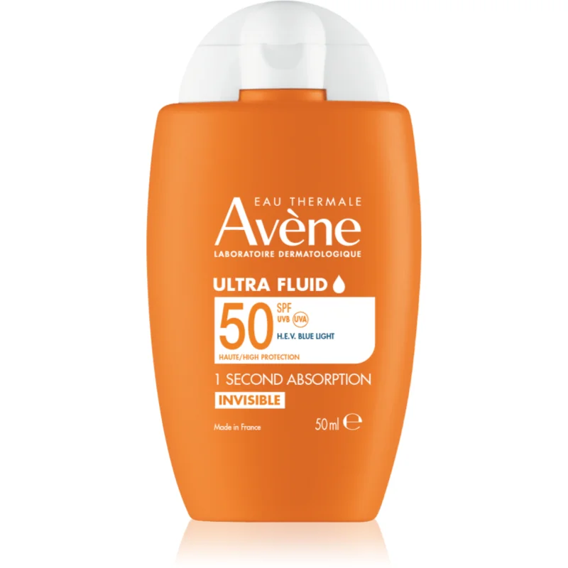 Avène Sun Ultra Fluid Invisible лек защитен флуид SPF 50 - Грижа за тяло - Сравни цени от 1 магазин с безплатна доставка
