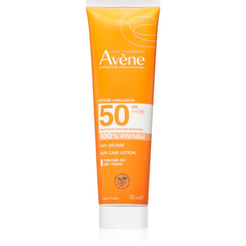 Avène Sun Care Lotion 100% Invisible водоустойчив лосион за слънце SPF 50