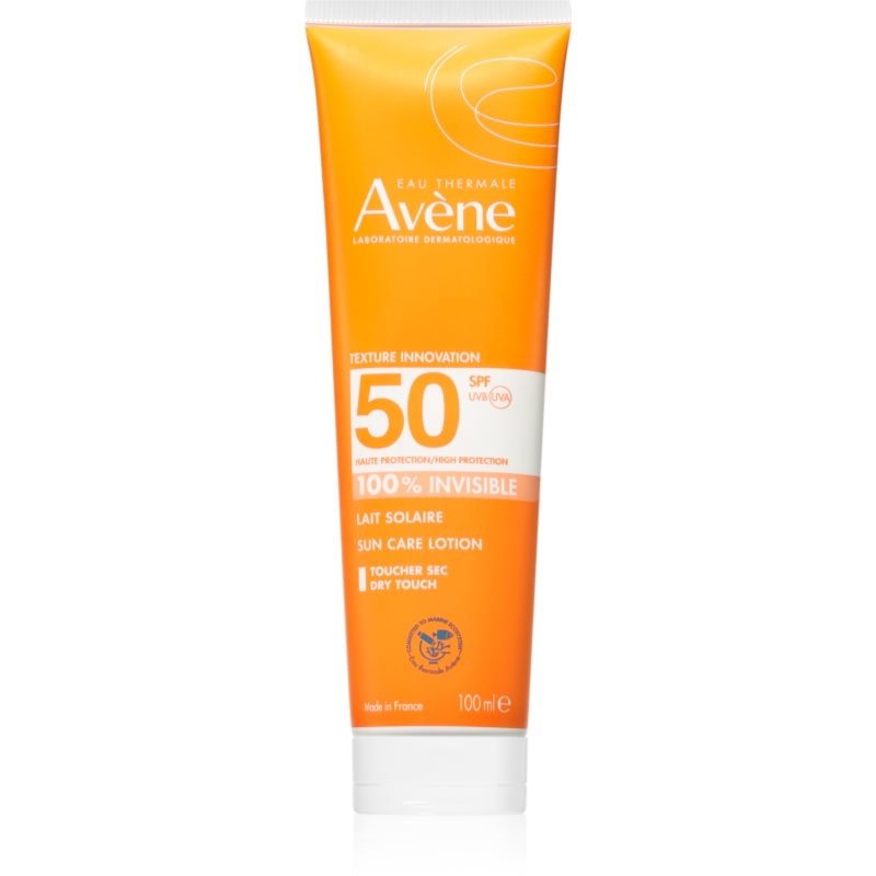 Avène Sun Care Lotion 100% Invisible водоустойчив лосион за слънце SPF 50 - Грижа за тяло - Сравни цени от 1 магазин с безплатна доставка