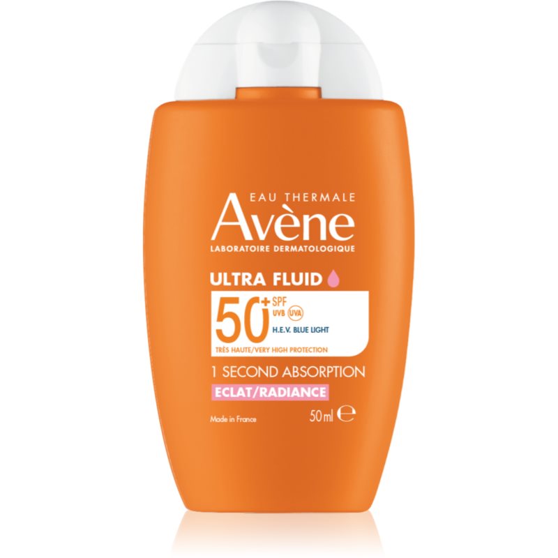 Avène Sun Ultra Fluid Radiance озаряващ флуид против слънчеви лъчи SPF 50+ - Грижа за тяло - Сравни цени от 1 магазин с безплатна доставка
