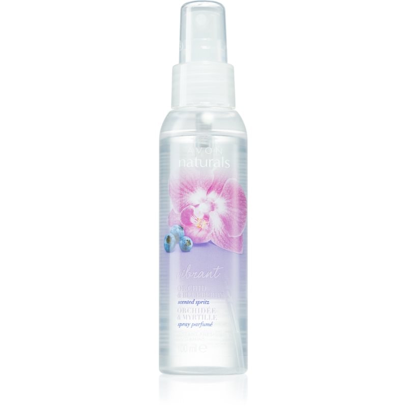 Avon Naturals Care Vibrant Orchid & Blueberry спрей за тяло с орхидея и ровинка - Грижа за тяло - Сравни цени от 1 магазин с безплатна доставка