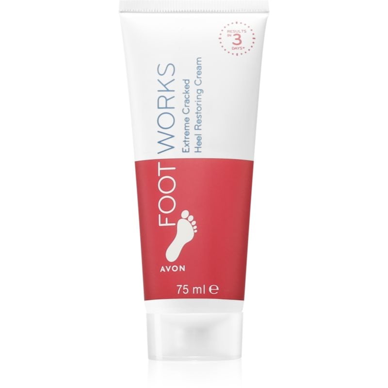 Avon Foot Works Extreme Cracked регенериращ крем за напукани крака