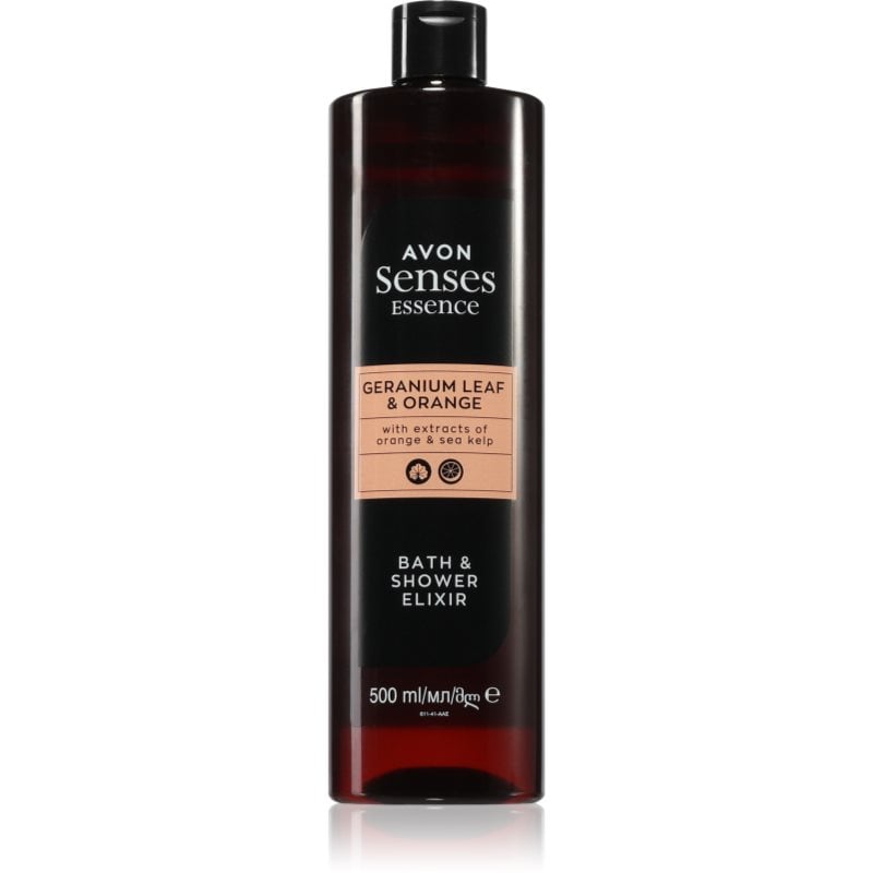 Avon Senses Essence Geranium Leaf & Orange добавка за баня