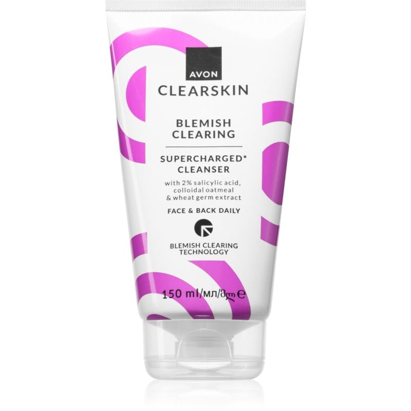 Avon Clearskin Blemish Clearing почистващ гел за лице против зачервяване на кожата